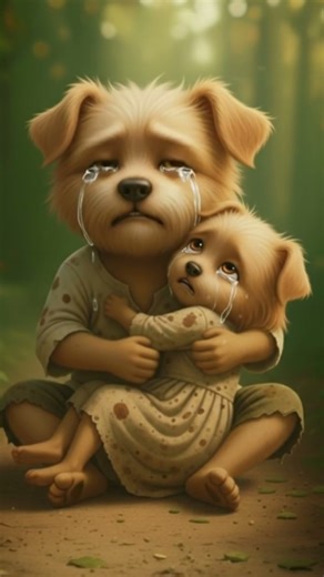 Hanuman saves two dogs. #monkeyaigod