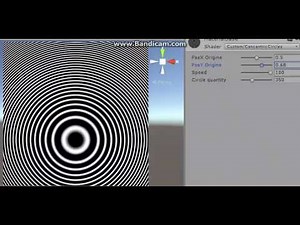 Unity shader : Optical illusion (Concentric circles)