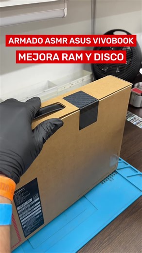 ASMR Upgrade 💻 Asus VivoBook 📲 COPY PARA REDES: Abrimos una Asus VivoBook y la llevamos al siguiente nivel 🔧✨ Más RAM, más espacio en disco y una sola cosa en mente: que vuele en el uso diario. Auriculares puestos 🎧 El sonido del upgrade dice todo. #notebook #pc #laptop #asus #gamer #fyp #parati #tecnologia