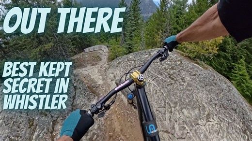 Top single black trail away from crowds