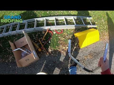 Roof Ladder Stabilizer Standoff Brackets with Foam Elbows