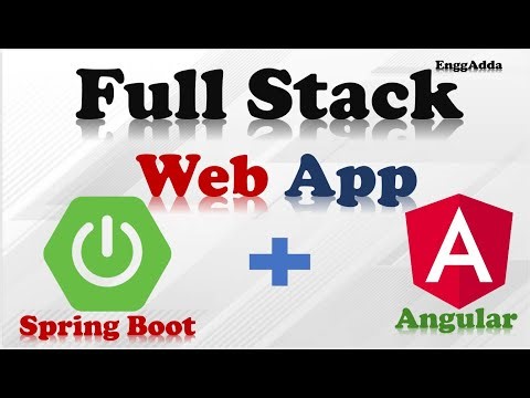 Full Stack Web App | Angular + Spring Boot | Building a Web Application | L12 |@GET | EnggAdda
