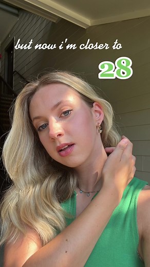 hopping on the lil trend that some of u have already started 🥹 this song comes out friday!!! #23 #glowup #transformation #newtrend #greenscreen