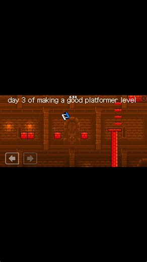 day 3 of making a good platformer level