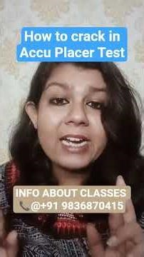 How to Crack Accuplacer Test: Smart Prep Tips, Sections & Scoring Guide Exam #Placement