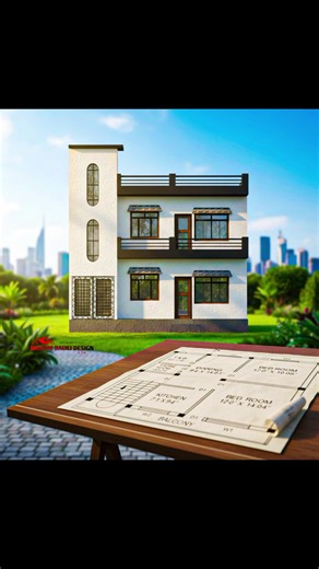 3d house design Fornt look 🥰👷 #fblifestyle #bengalihome Bikram Bauri | Bikram Bauri