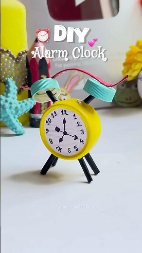 DIY alarm clock #shorts #viralshorts #craftideas #diycrafts #handmade #reuse