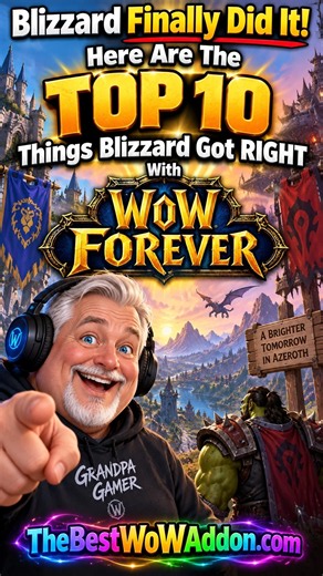 Top 10 Things WoW Forever Got Right #worldofwarcraft #wowforever #wowclassic #gaming