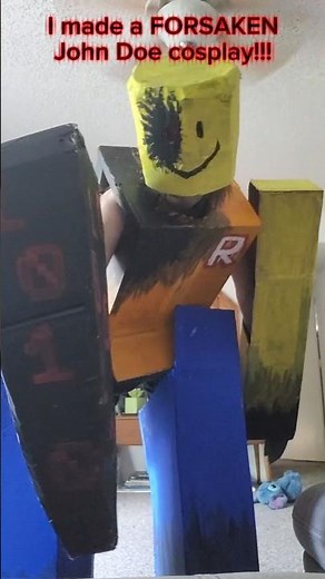 Forsaken John Doe Cosplay #forsaken #johndoe #roblox #cosplay #march18 #costume #forsakenjohndoe