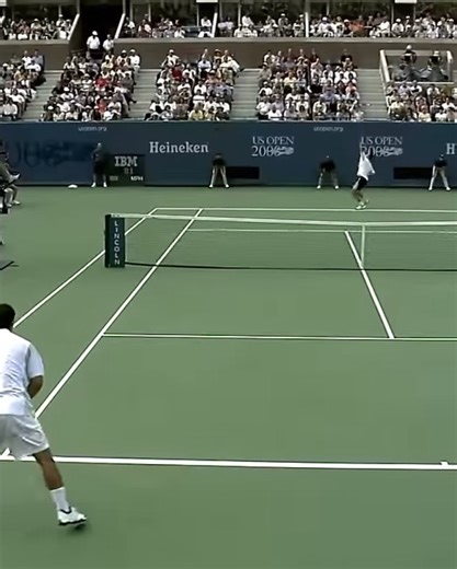 Vintage Court Collection | Marat Safin v Pete Sampras - US Open 2000 The 20-year-old Safin dominated the match, defeating Sampras in straight sets 6-4, 6-3, 6-3 to... | Instagram