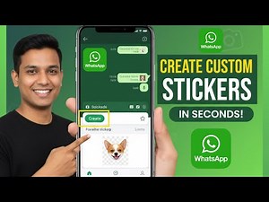 How To Create Custom Stickers on WhatsApp (2026 Easy Guide) ✅