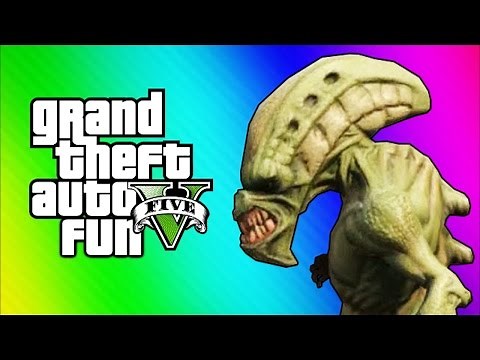 GTA 5 Online Funny Moments - Tow Truck Tornado Glitch & Aliens (GTA 5 Fun Jobs)