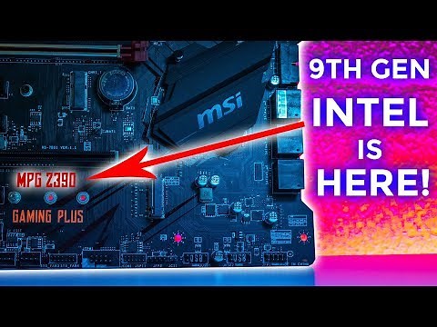MSI MPG Z390 Gaming Plus Motherboard - First Look (9th Gen Intel)