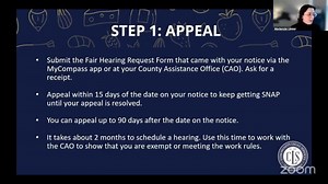 How to Keep Your SNAP Under Work Requirements | Community Legal Services of Philadelphia