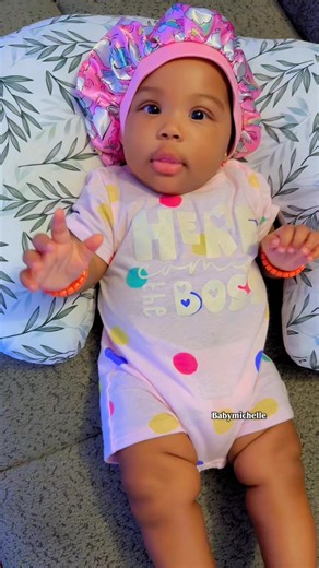 Adorable Moments with Baby Michelle 🥰