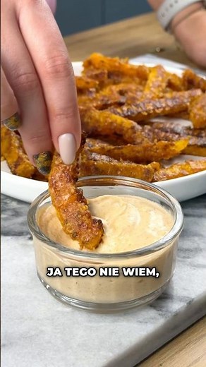 Fryty z dyni 🎃🎃 #furajedzenia #recipe #przepis #jedzenie #dynia
