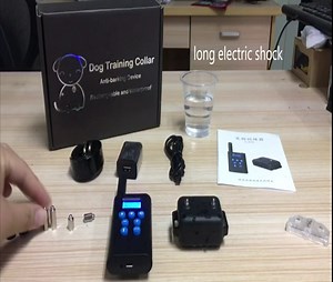 Shock Collar for Dogs Rechargeable Dog Shock Collar with Remote for Small, Medium & Large Dogs - Long Range 330 Yards Waterproof Dog Training Collar w w/3 Training Modes, Beep, Vibration and Shock