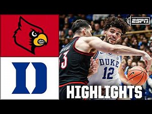 Louisville Cardinals vs. Duke Blue Devils | Full Game Highlights | ESPN College Basketball
