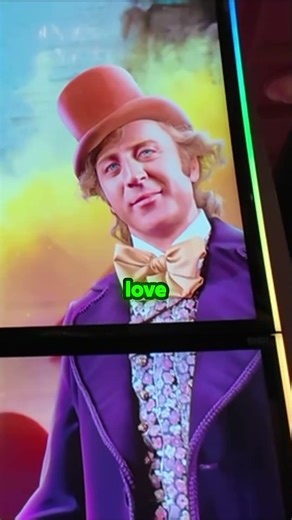 Trying the Willy Wonka Slot Machine!
