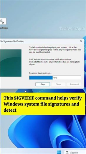 SIGVERIF Command Explained | Hidden Windows Tool 💻