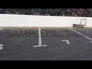 video for camera tracking