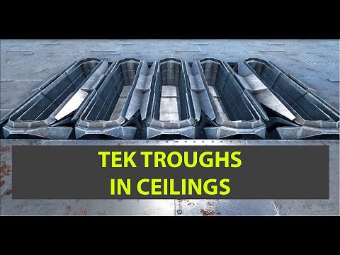 Tek troughs In Ceilings