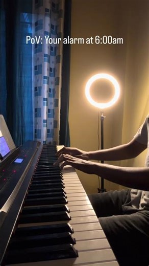 Wake 🆙 or hit snooze 😴 #piano #shorts