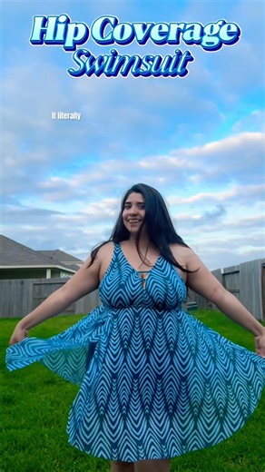 Hip Coverage Swimsuit