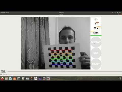 Calibration of USB camera for AprilTag package in ROS