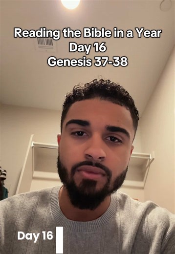 Reading the Bible in a Year Day 16 Genesis 37-38 ✅ #fyp #christiantiktok #jesuslovesyou #dailydevotional #biblestudy