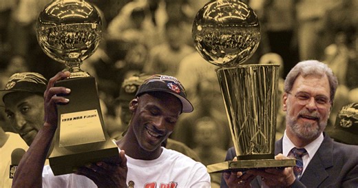“This was the best performance I’ve seen” – Phil Jackson on Michael Jordan’s 45-point masterpiece in Game 6 of the 1998 NBA Finals