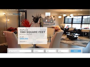 Angular 10 Real Estate Template Working Example