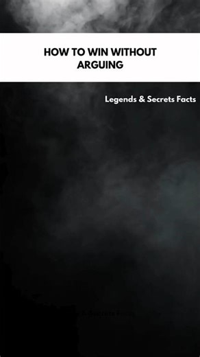 4 SILENT RULES TO WIN EVERY ARGUMENT WITHOUT SAYING A WORD 🤫