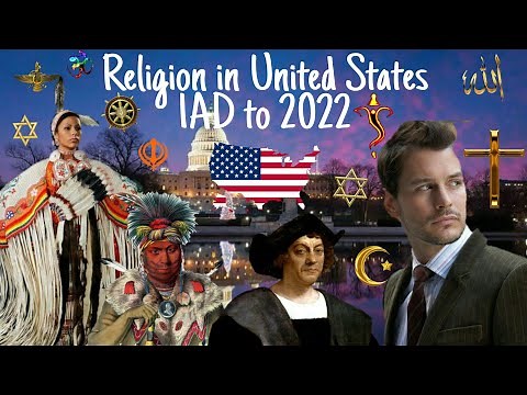 Religion in USA 1AD to 2022