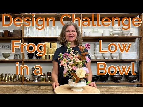 Flower Frog Techniques: The Beginner's Guide to Low Bowl Arrangements