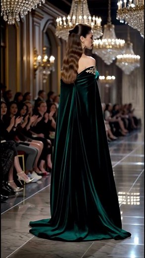 Luxury Dresses on the Runway/Runway Royalty: Evening Gowns That Stole the Show#RunwayShow