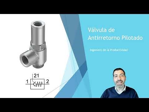 💡Piloted Pneumatic Check Valve: Operation and Diagrams.