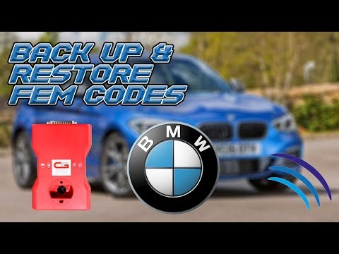 How to Backup and Restore FEM Codes on BMW using CGDI BMW