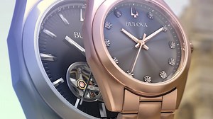 1.5K views · 68 reactions | Bulova’s new classic Surveyor timepieces offer a bold design featuring a rich black dial with an open aperture on the men’s edition and a sunray grey dial hand set with 11 diamonds on the women’s version. #Bulova — ⏱: 96A270 MSRP: $450 USD CASE: ø 42 mm — ⏱: 97P156 MSRP: $395 USD CASE: ø 31 mm | Bulova | Facebook