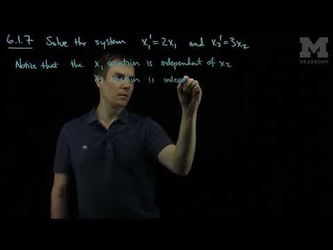 Solving a Decoupled System of ODEs