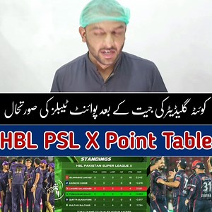 4.8K views · 223 reactions | HBHBL PSL X Point Table | PSL 10 Point...