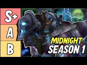 Midnight Preseason PvP Tier List (Ranking Best Classes)