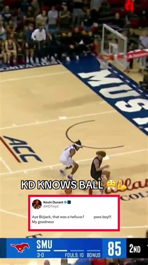 KD Shows Incredible Skills on the Basketball Court