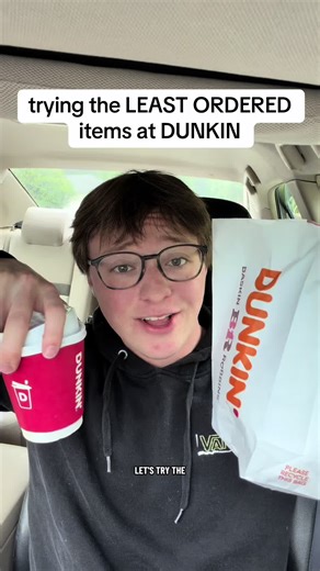 Trying Dunkin's Least Ordered Items: A Taste Test