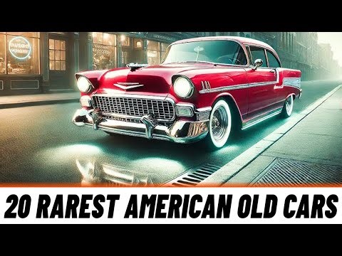 20 Rarest Classic American Cars Ever Made – You’ve Never Seen These Before!