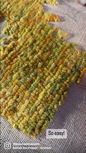 Rug Hook With Me #shorts