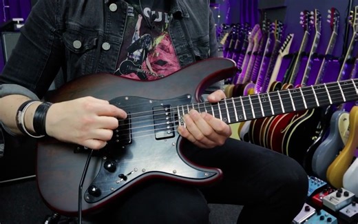 【卖时光乐器】Schecter Sun Valley Super Shredder Exotic试听