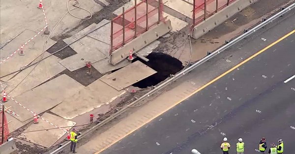 NJ sinkhole on Route 80 disrupting traffic, local businesses: 'We lose what we have'