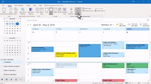 Outlook で予定表を共有する