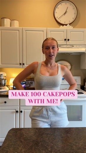 Make 100 Cake Pops With Me: Easy Vanilla Cake Pop Process
